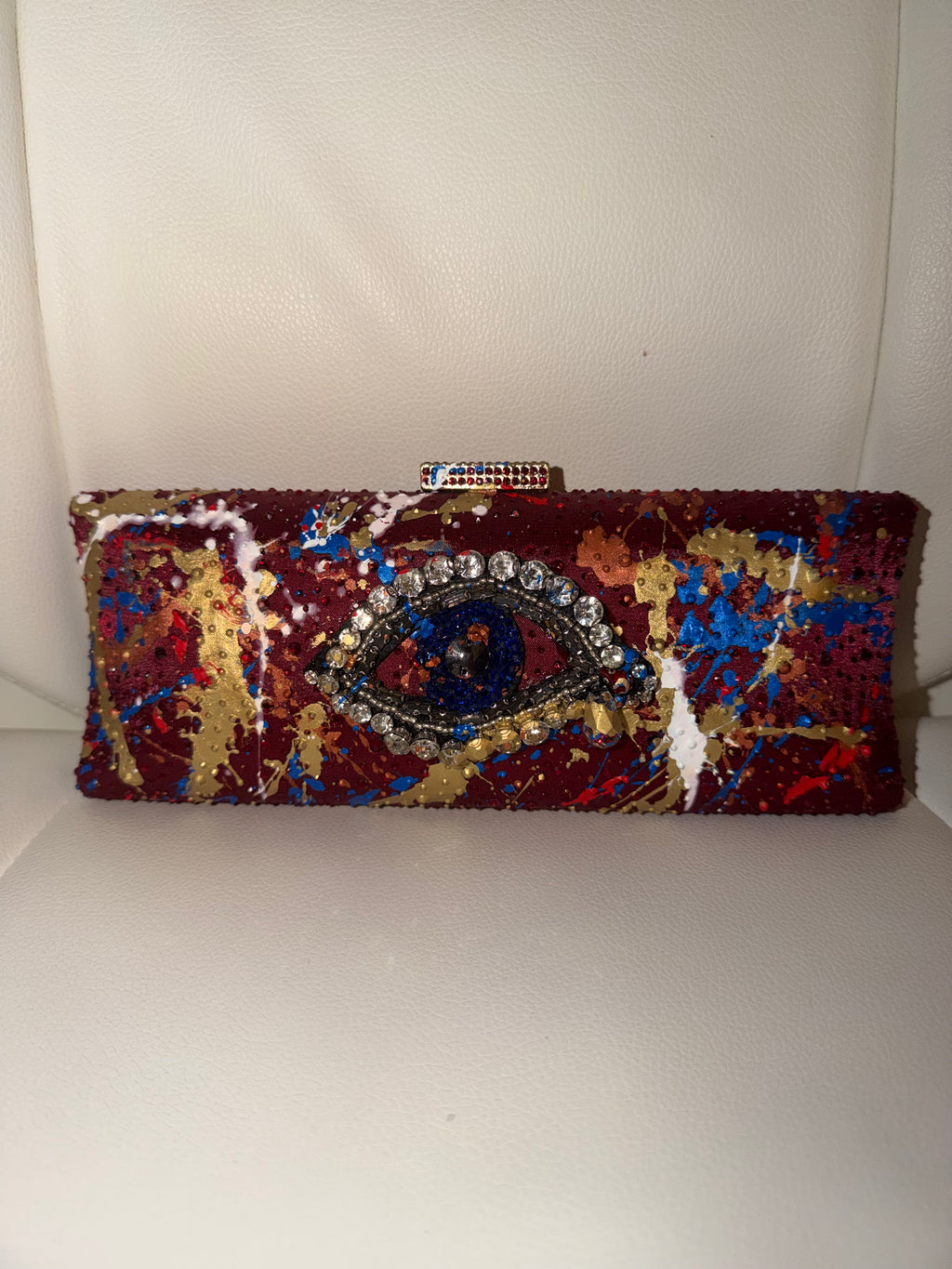 Hand painted baguette