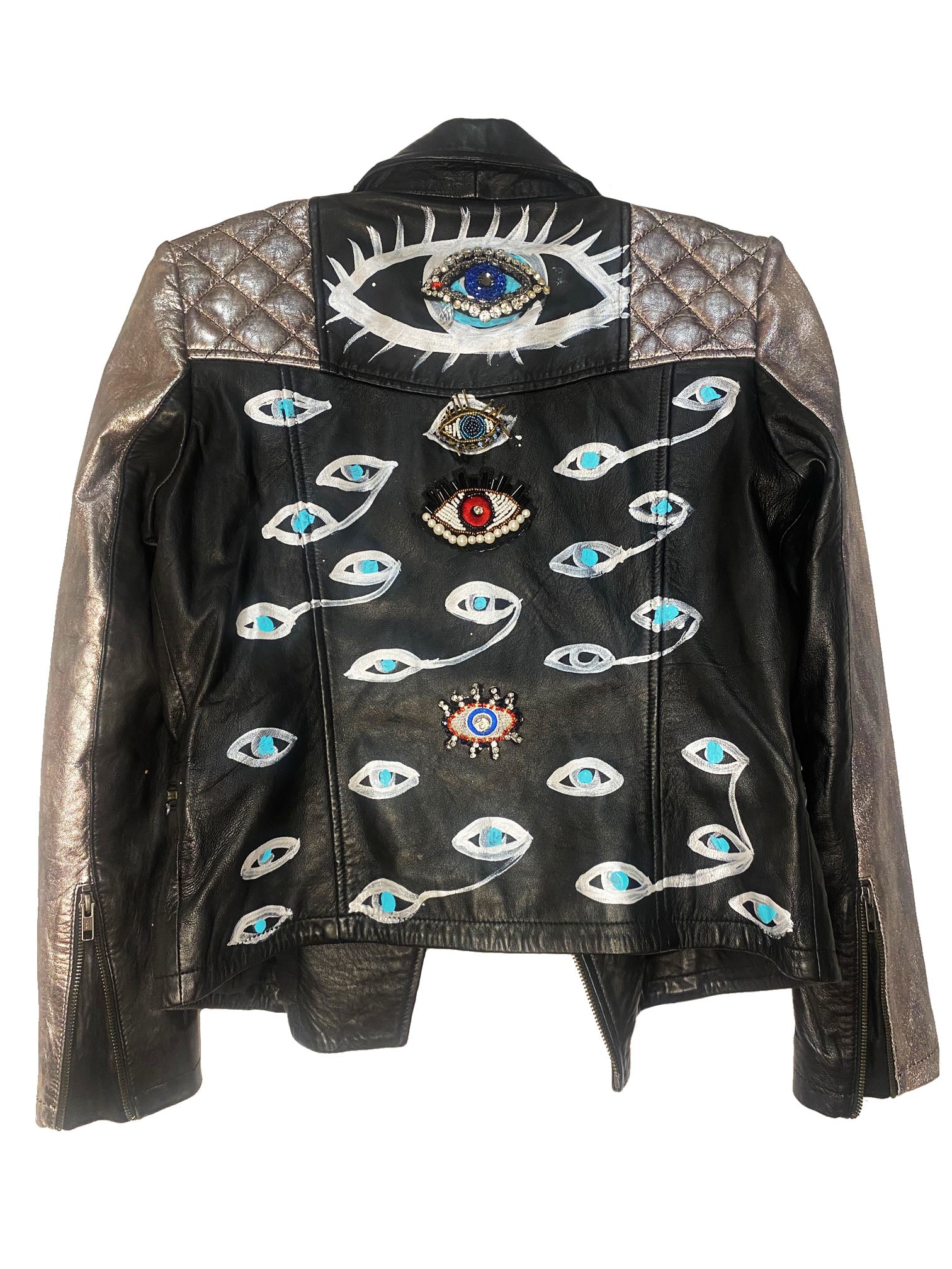 Evil Eye Leather Jacket